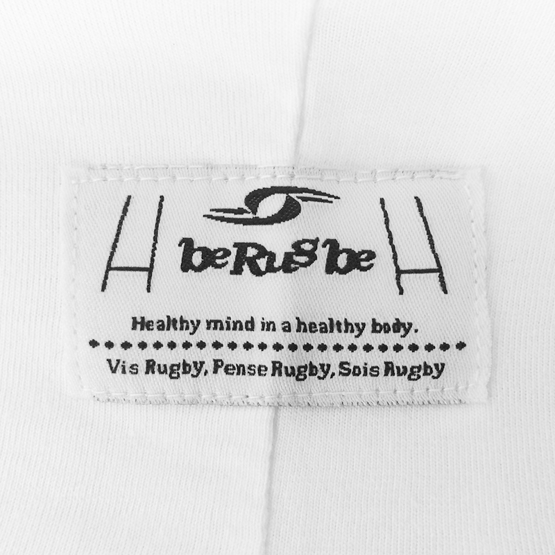 T. Shirt "Vivre" - Manches Courtes - Berugbe - Blanc