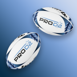 Ballon de Rugby - Berugbe - Replica - T5 - PROD2 - Finale 2022