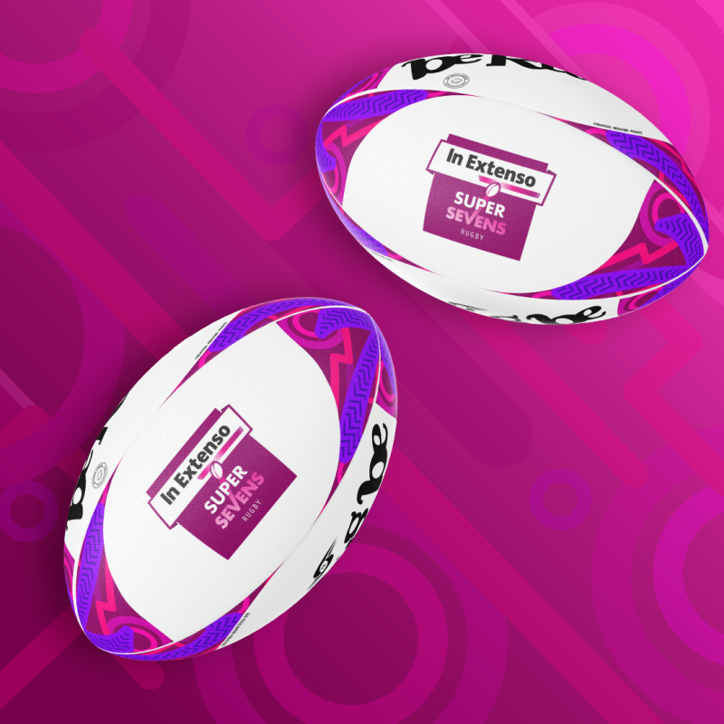 Ballon de Rugby - Berugbe - Mini Ballon - Supersevens 2022