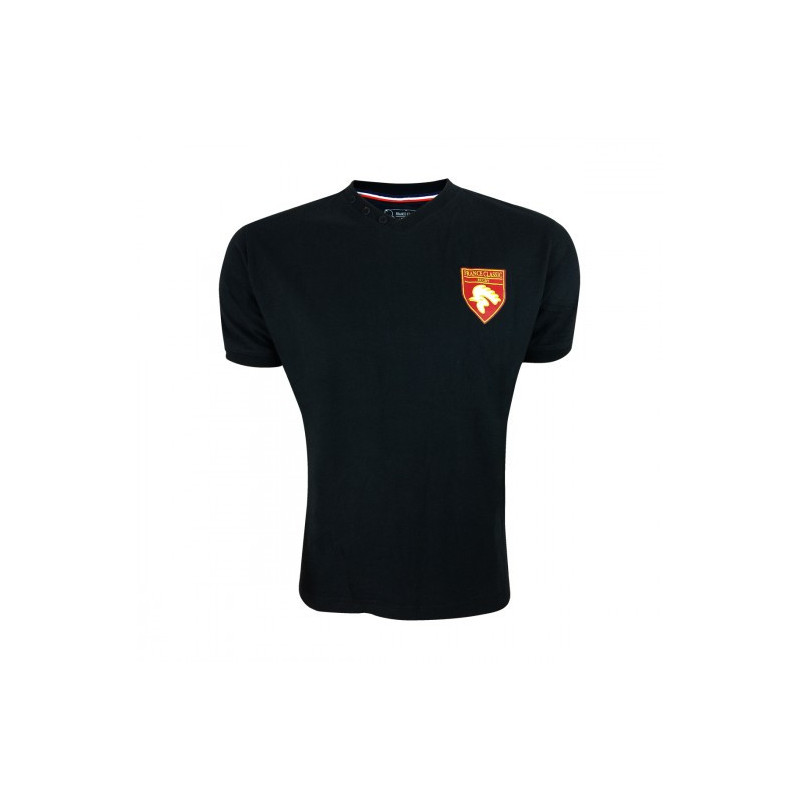 T-Shirt France Classic Rugby Col V bleu marine T-Shirt France Classic Rugby Col V bleu marine