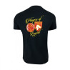 T-Shirt France Classic Rugby Col V bleu marine