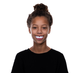 Protège-dents Snapfit Junior blanc