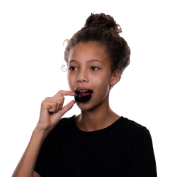 Protège-dents Snapfit Junior noir