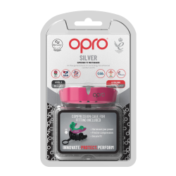 Protège-dents Silver Senior Rose / Vert