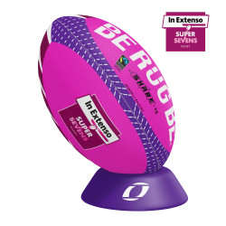 BALLON RUGBY PRO - SHARK - SUPERSEVENS 2025 - BERUGBE - ROSE