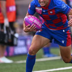 BALLON RUGBY PRO - SHARK - SUPERSEVENS 2025 - BERUGBE - ROSE