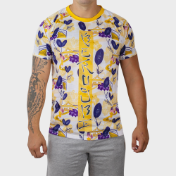 T.Shirt Sublimé Japan 1 - Manches Courtes - Berugbe - Jaune