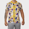 T.Shirt Sublimé Japan 1 - Manches Courtes - Berugbe - Jaune