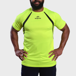 T-Shirt d'entrainement - BeRugBe - Fluo - Jaune