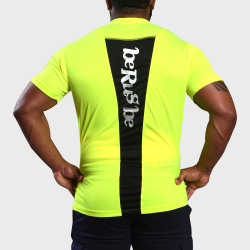 Tshirt d'entrainement - Berugbe - Fluo - Jaune