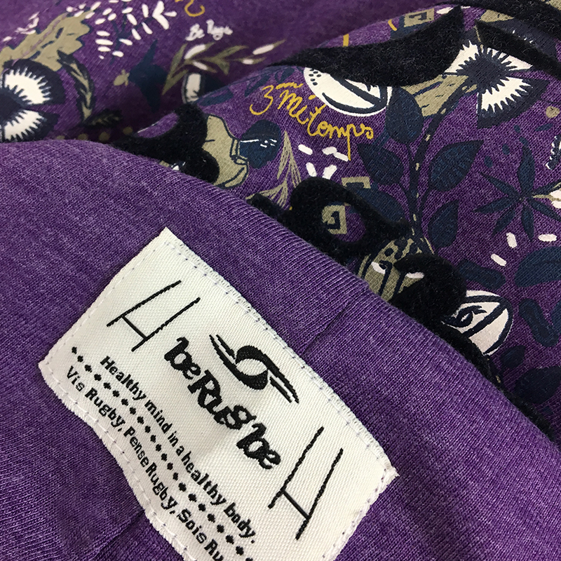 T. Shirt "Aloha" - Manches Courtes - Berugbe - Heather Violet