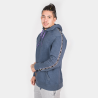 Sweat Capuche "Classic" - Berugbe - Heather Navy